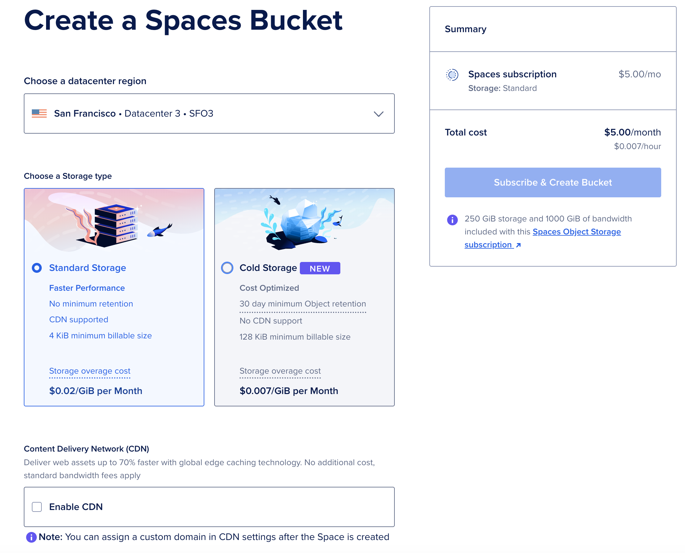 创建Spaces 创建Spaces